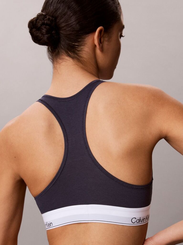 Μπλε Bralette Χωρίς Επένδυση - Icon Cotton Modal  Γυναίκα