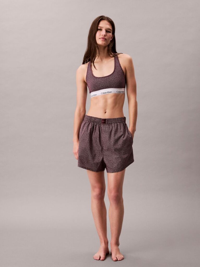 Κόκκινο Bralette Χωρίς Επένδυση - Icon Cotton Modal  Γυναίκα