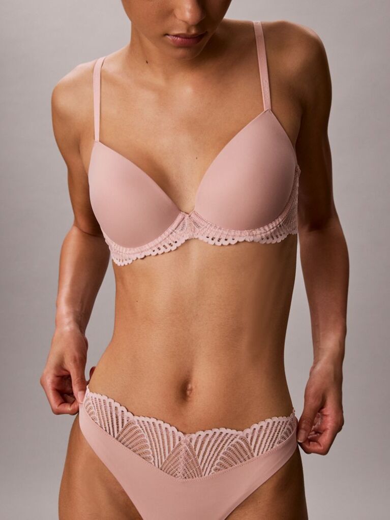 Pink Thong - Perfectly Fit Lace  Women