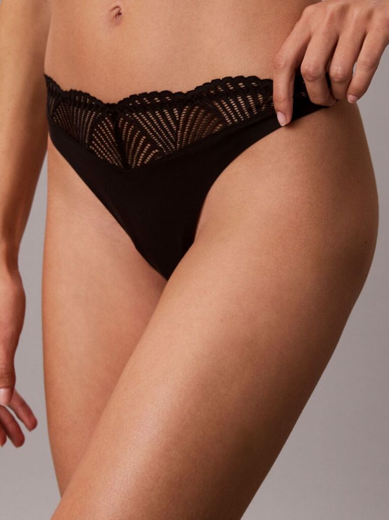 Μαύρο Στρινγκ - Perfectly Fit Lace  Γυναίκα