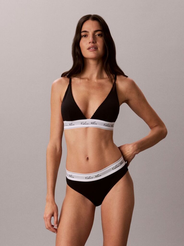 Μαύρο Σουτιέν Τρίγωνο - Icon Cotton Modal  Γυναίκα