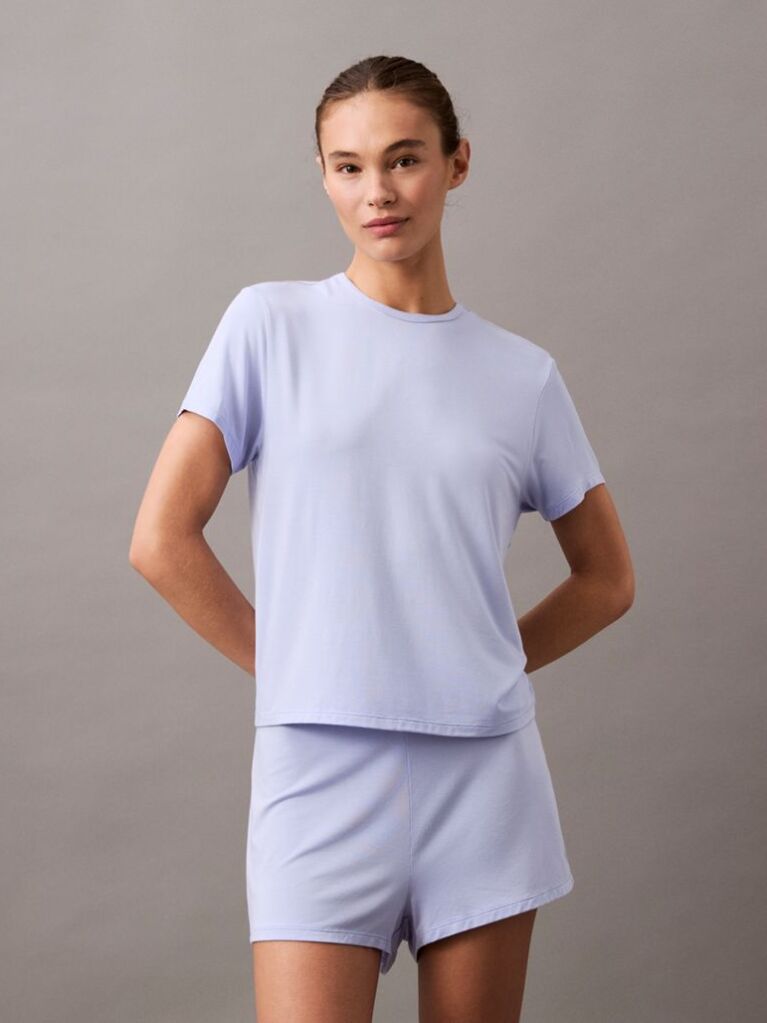 Μπλε Lounge T-shirt - Ultra Soft Modal  Γυναίκα