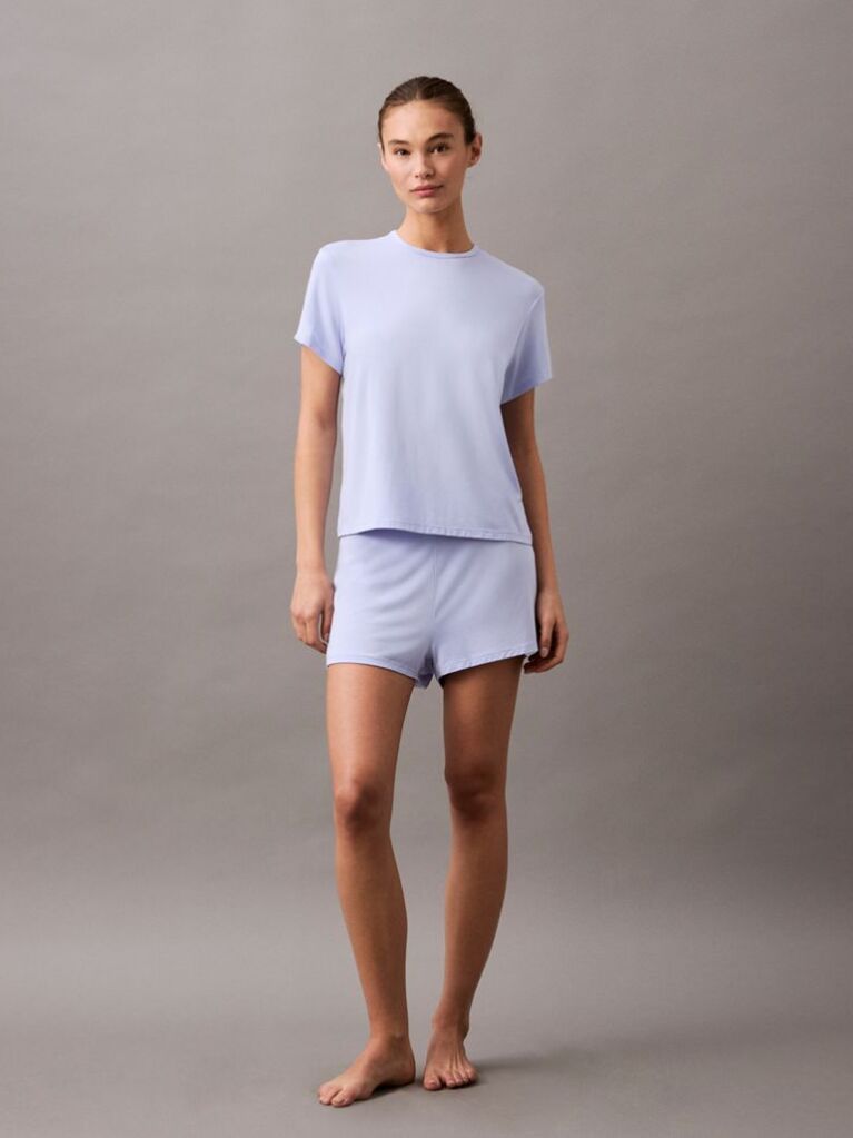 Μπλε Lounge T-shirt - Ultra Soft Modal  Γυναίκα