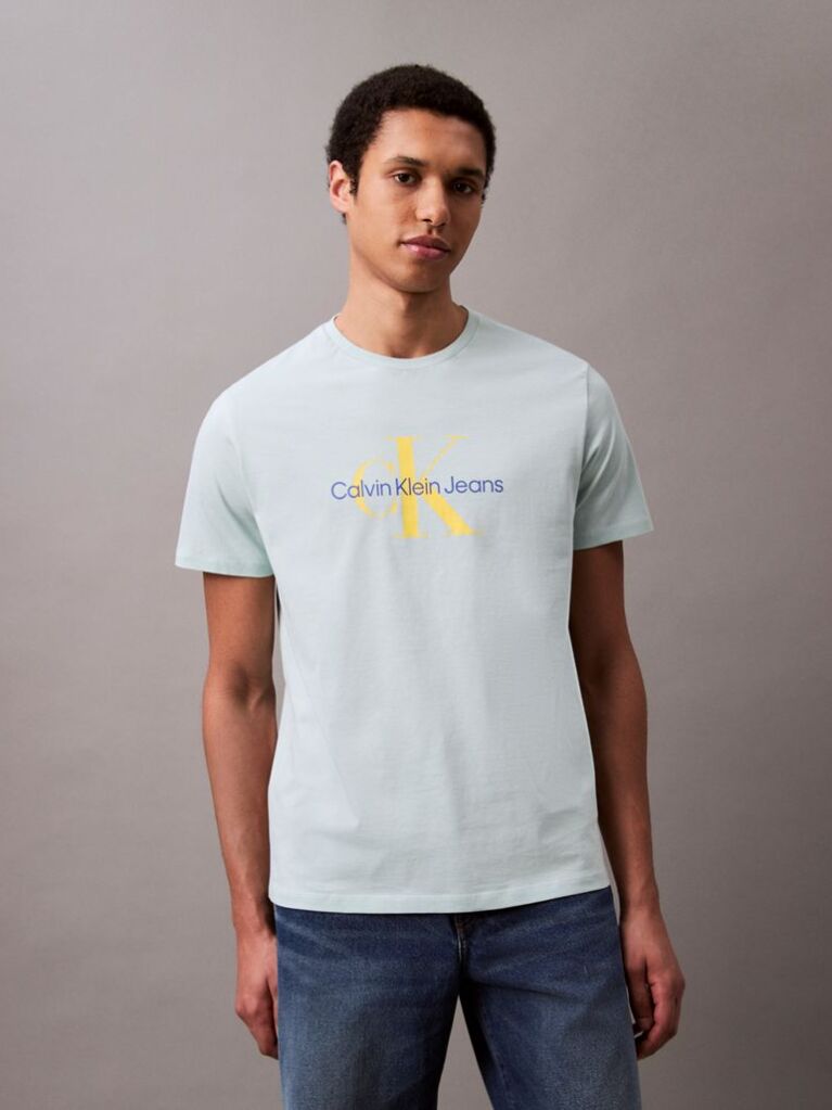Grey Monogram T-shirt  Men