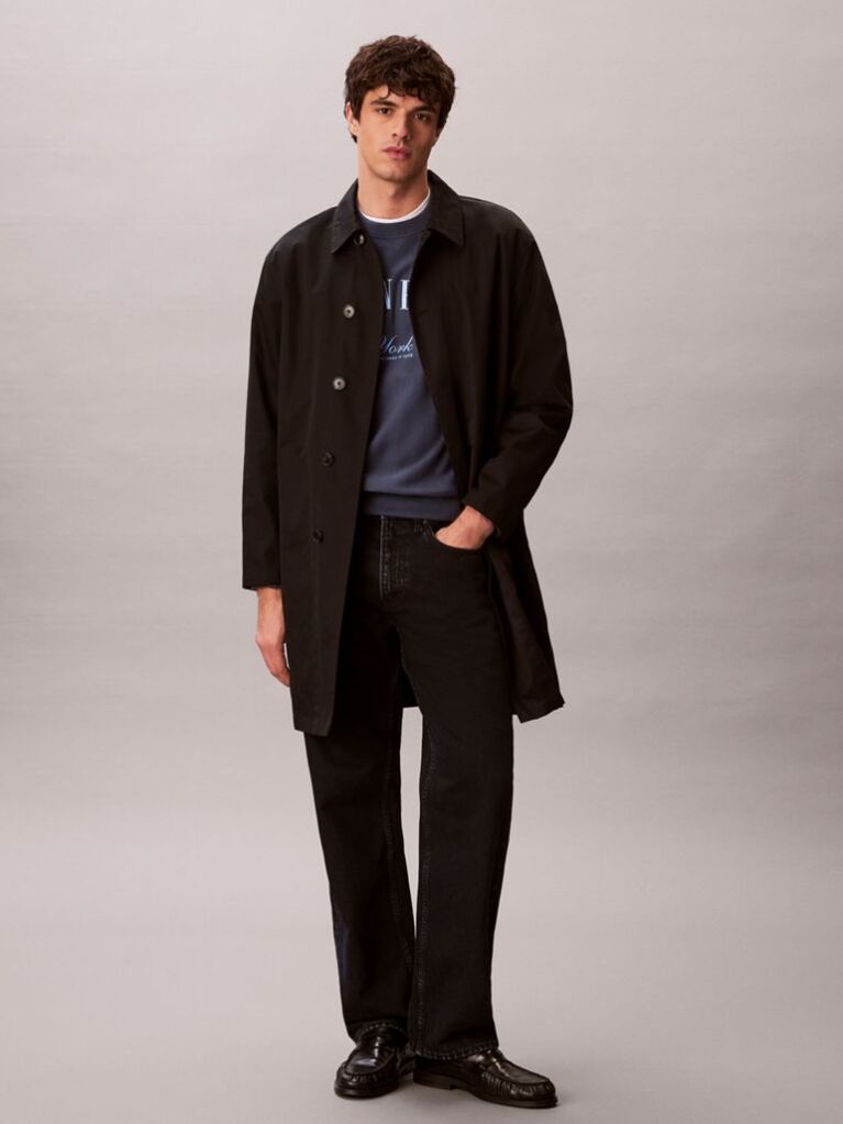 Blue 90s Straight Jeans  Men
