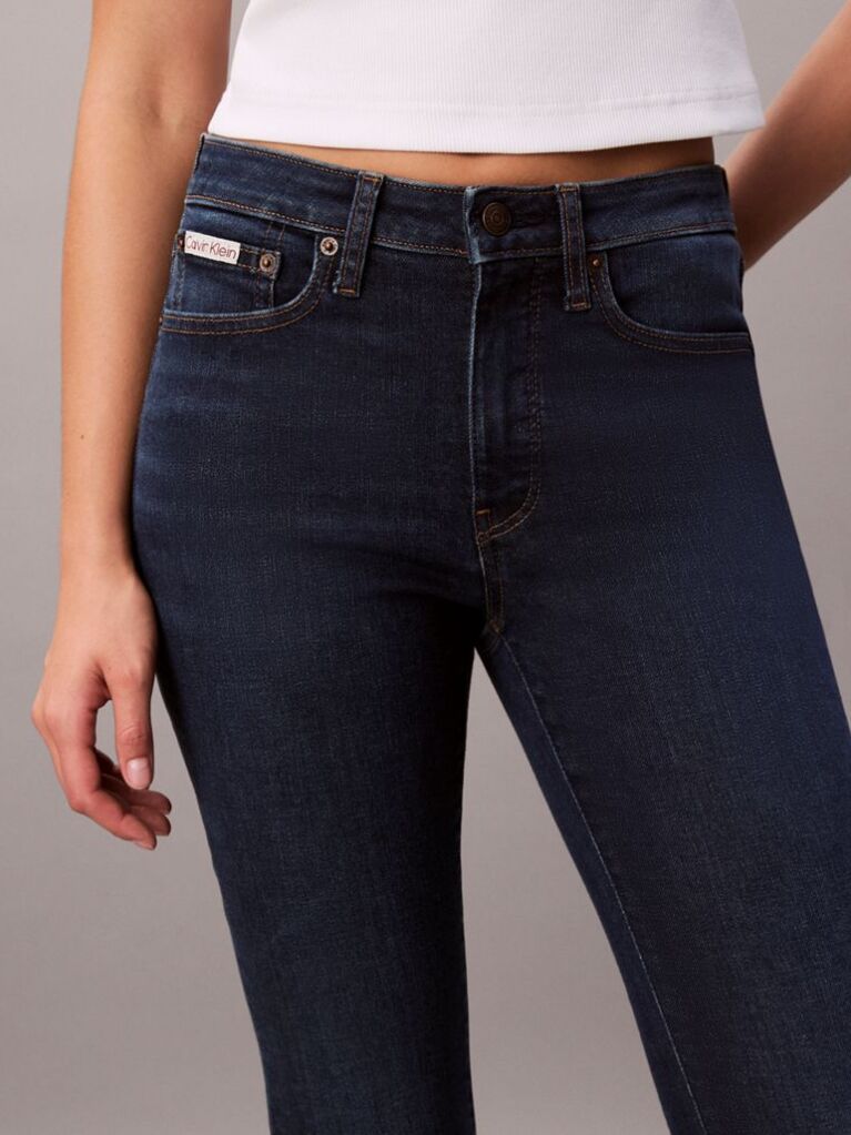 Denim Mid Rise Skinny Jeans  Women