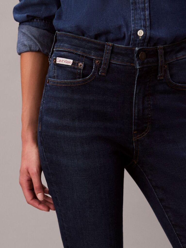 Denim Mid Rise Skinny Jeans  Women