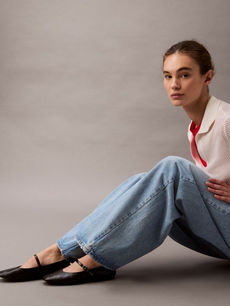 Denim Wide Leg Jeans  Women