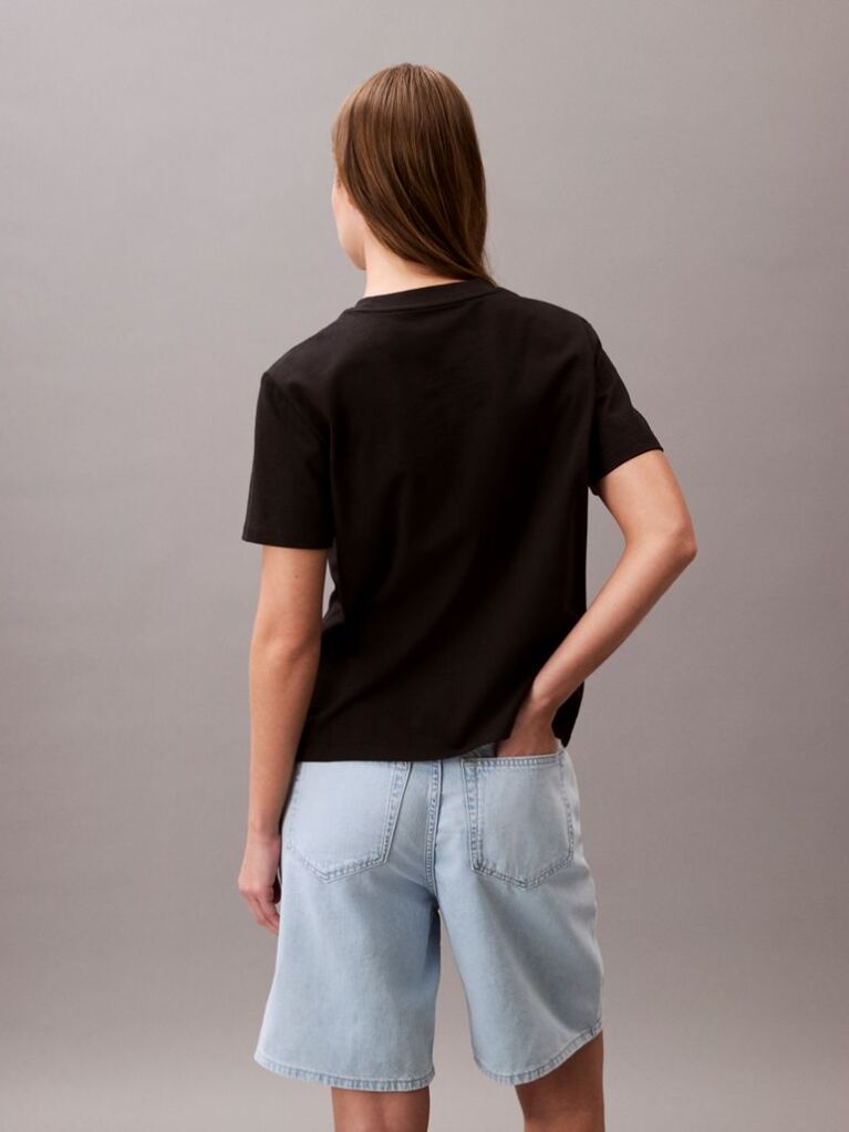 Black Short Sleeve T-Shirt  Women