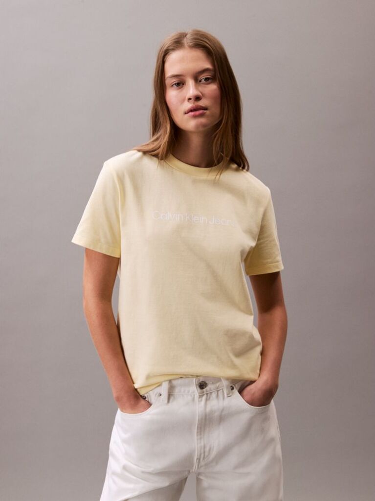 Yellow Short Sleeve T-Shirt  Women