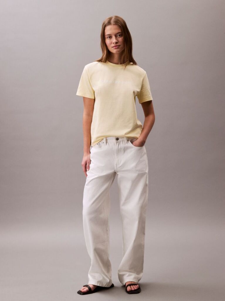 Yellow Short Sleeve T-Shirt  Women