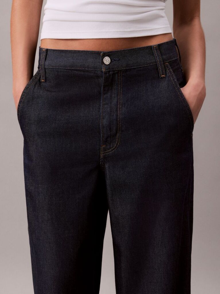 Denim Ultra High Rise Relaxed Jeans  Women