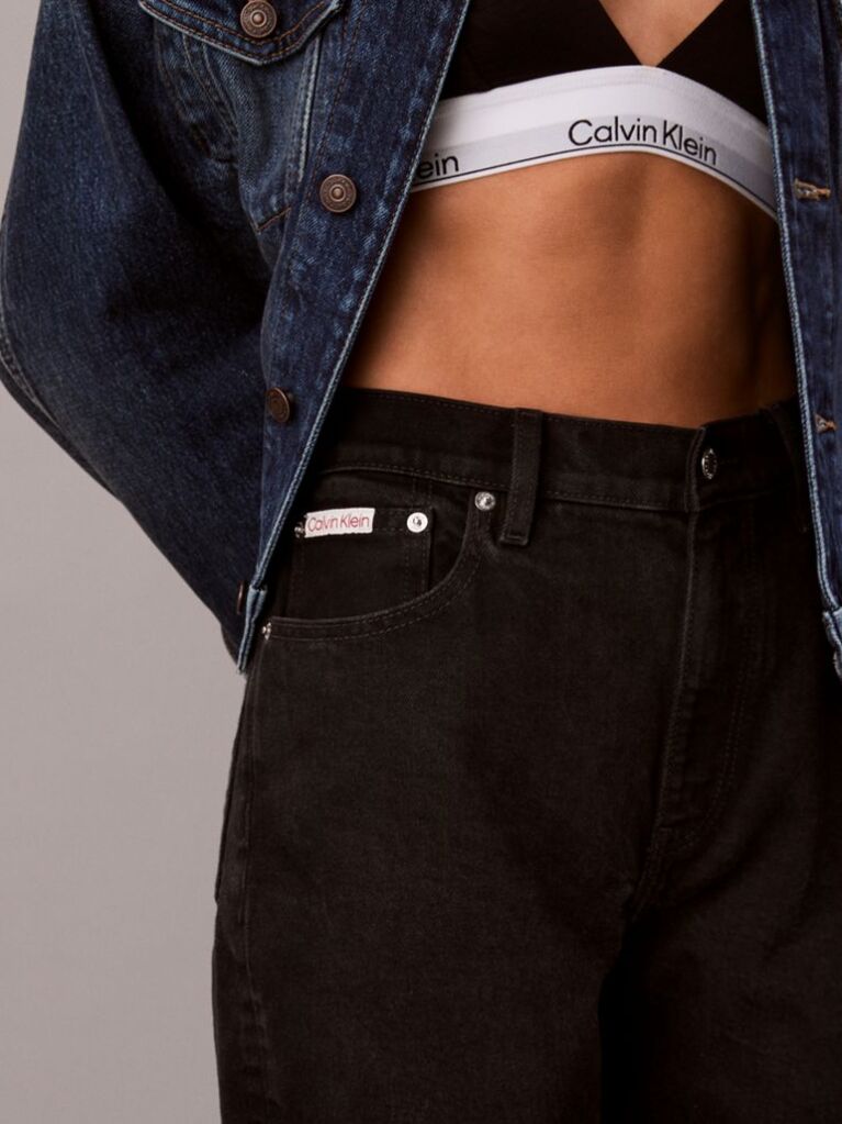 Black Mom Jeans  Women