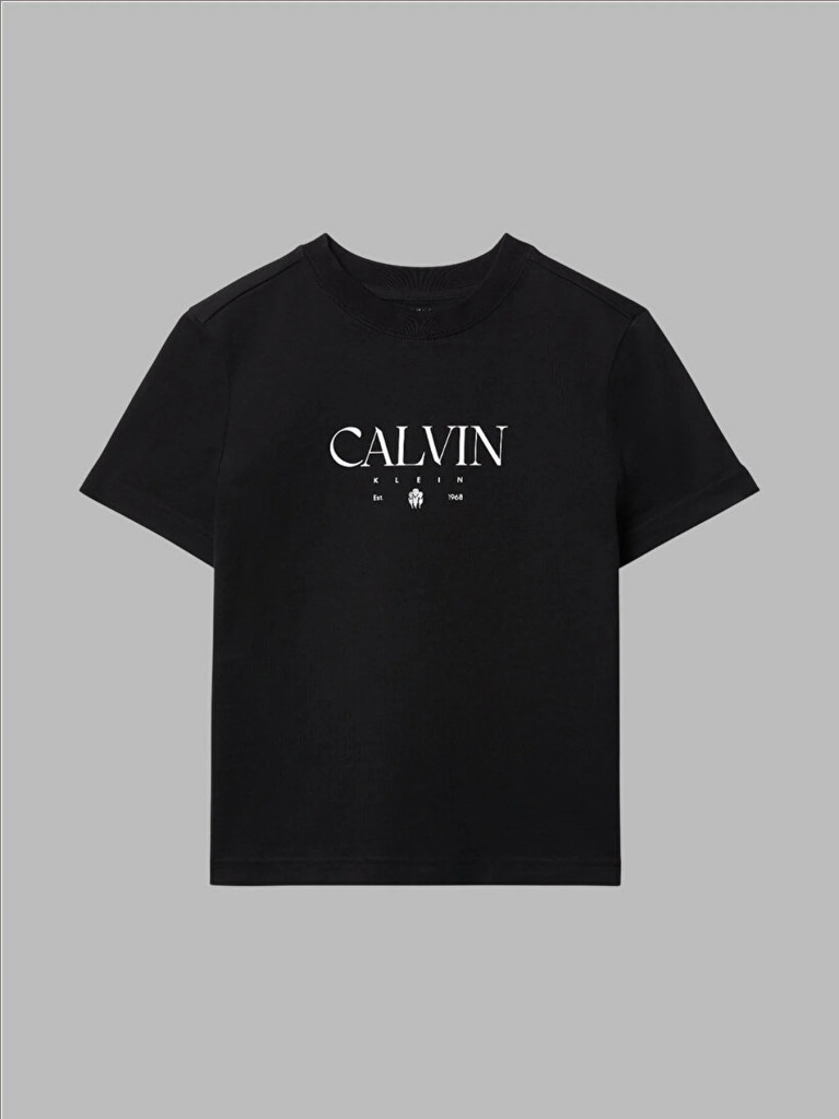 Μαύρο T-Shirt Με Γραφικό Τύπωμα Και Slim Γραμμή  Γυναίκα
