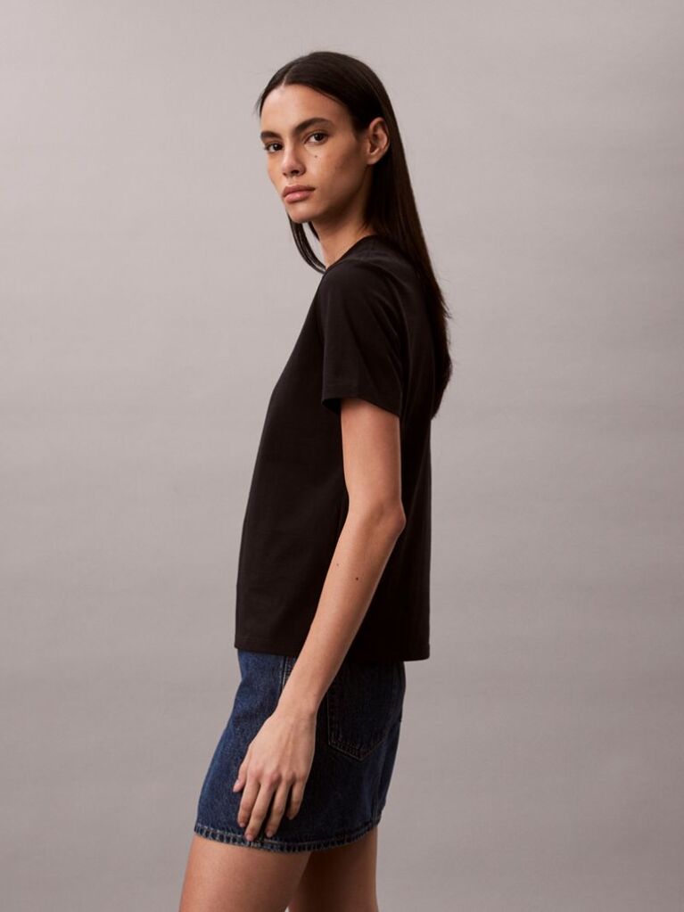 Μαύρο T-shirt Με Κλασικό NYC Λογότυπο  Γυναίκα
