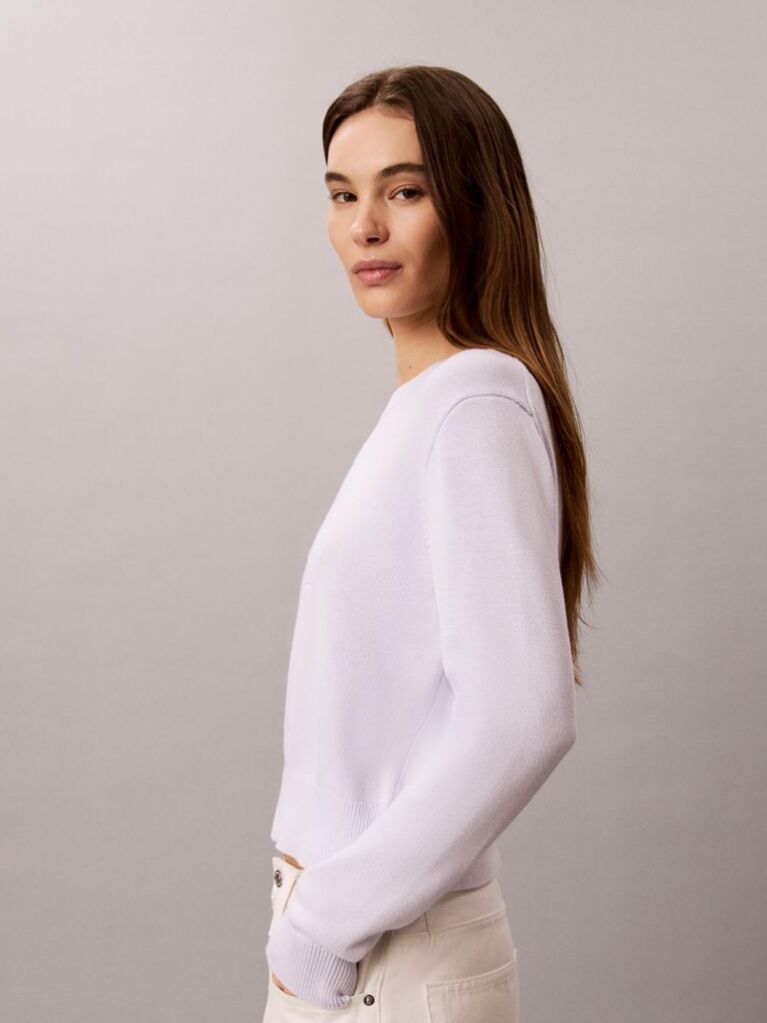 Purple Monologo Outline Jumper  Women