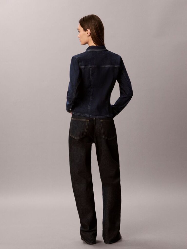 Denim Denim Πουκάμισο Με Κουμπιά Και Γραμμή Sculpt  Γυναίκα