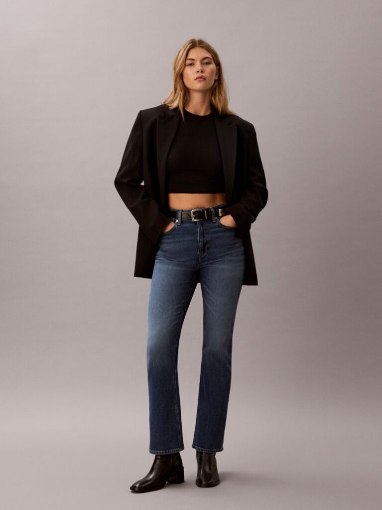 Denim Ψηλόμεσο Τζιν Με Γραμμή Bootcut  Γυναίκα