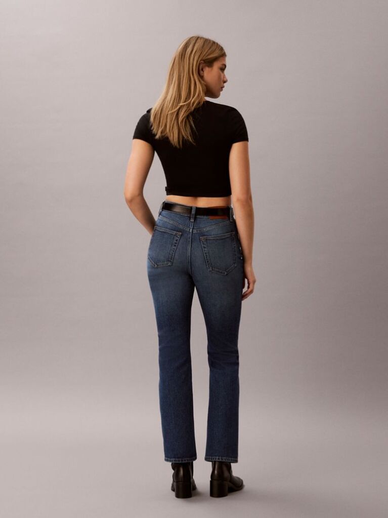 Denim Ψηλόμεσο Τζιν Με Γραμμή Bootcut  Γυναίκα