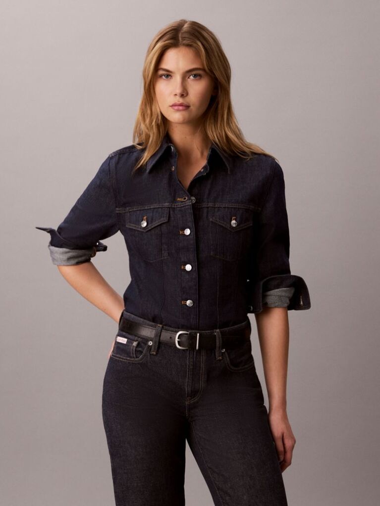 Denim Classic Denim Trucker Shirt  Women