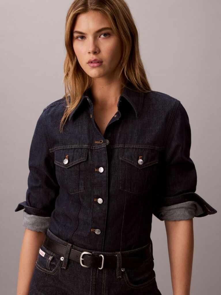 Denim Classic Denim Trucker Shirt  Women