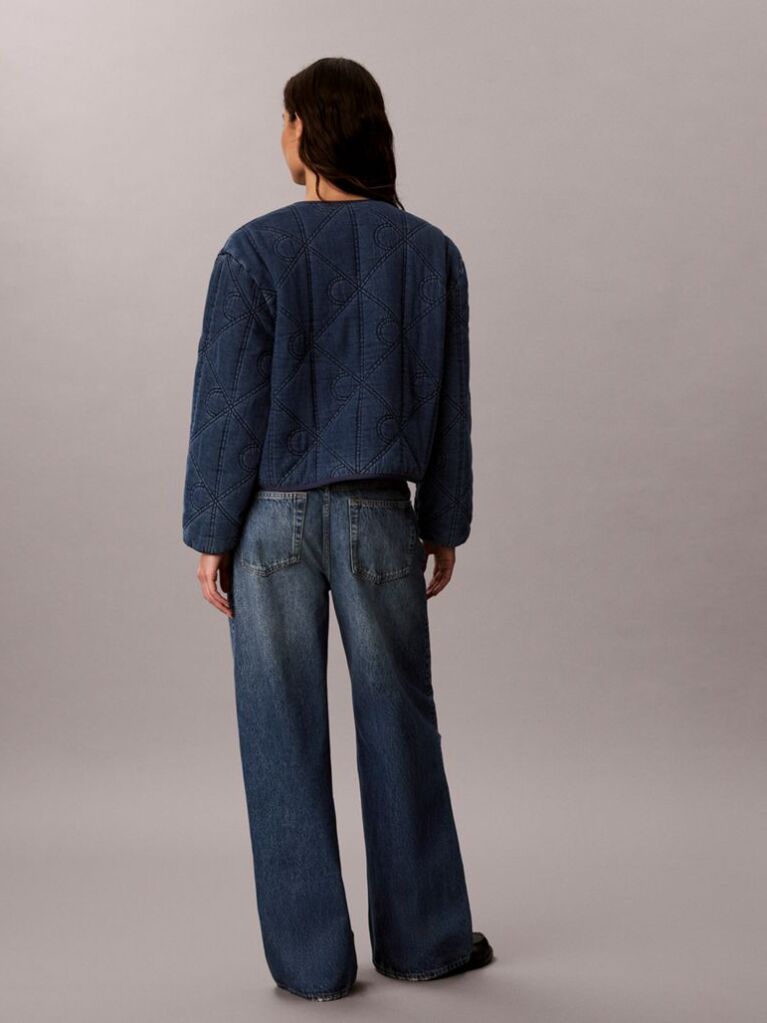 Denim Καπιτονέ Denim Μπουφάν Με Επένδυση Liner  Γυναίκα