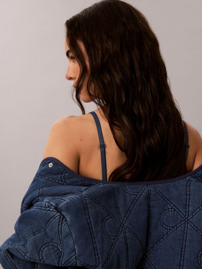 Denim Καπιτονέ Denim Μπουφάν Με Επένδυση Liner  Γυναίκα