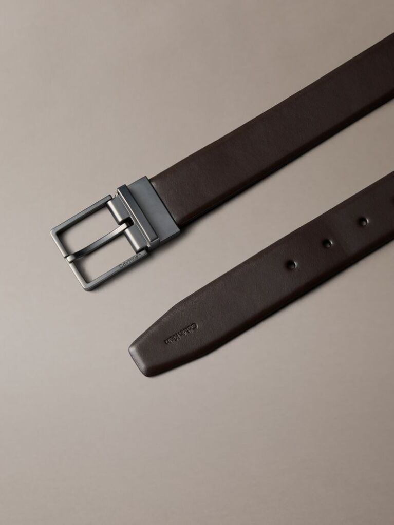 Brown Full-Grain Leather Belt  Men
