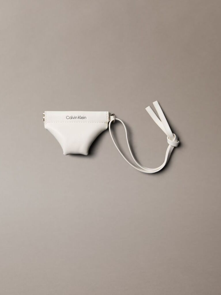 White Mini Knickers Bag Charm  Women
