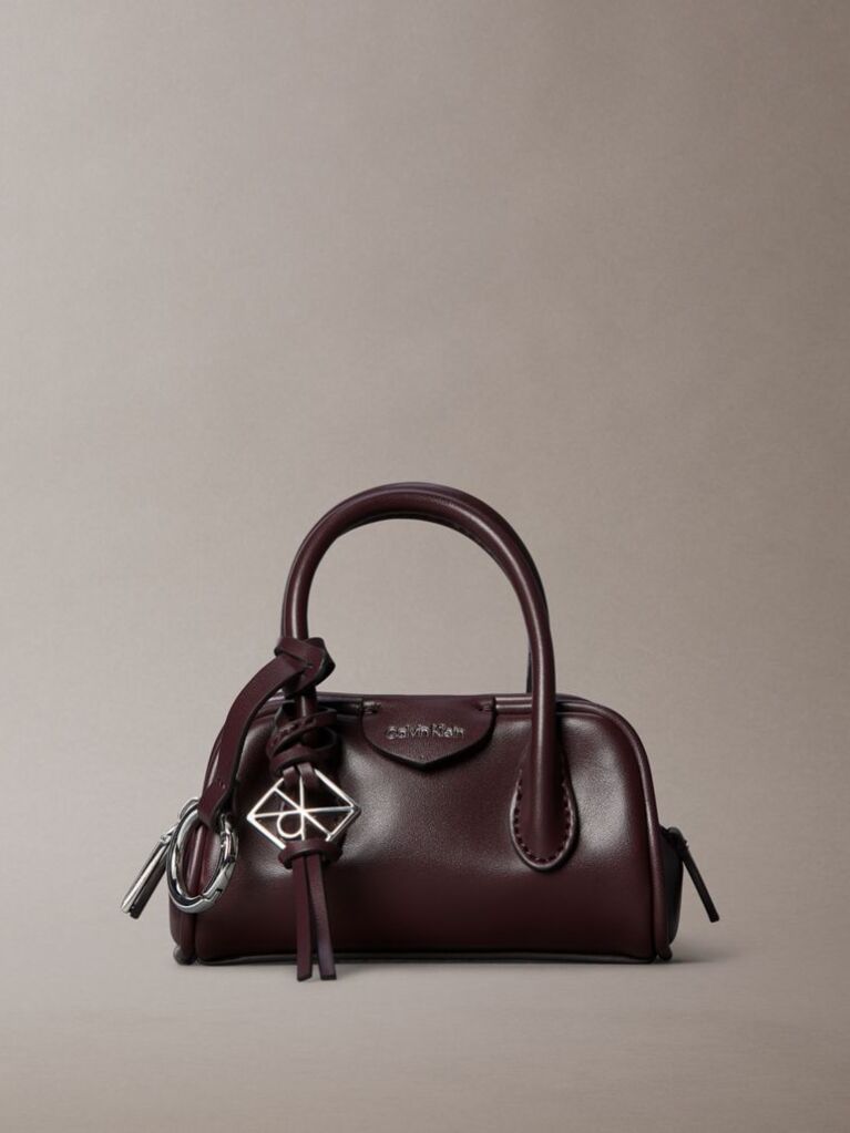 Red Mini Shoulder Bag Charm  Women