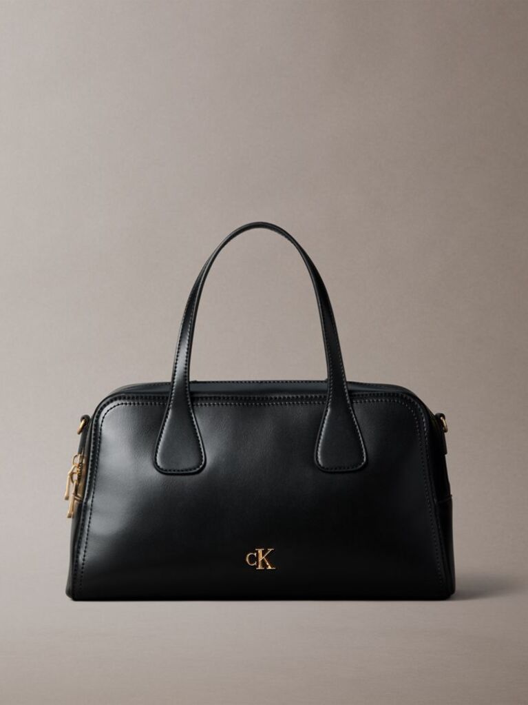 Black Monogram Hardware Bowling Bag  Women