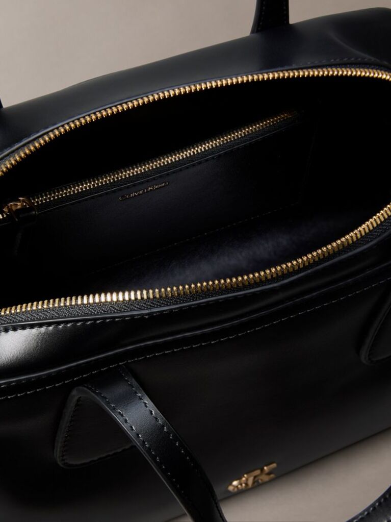 Black Monogram Hardware Bowling Bag  Women