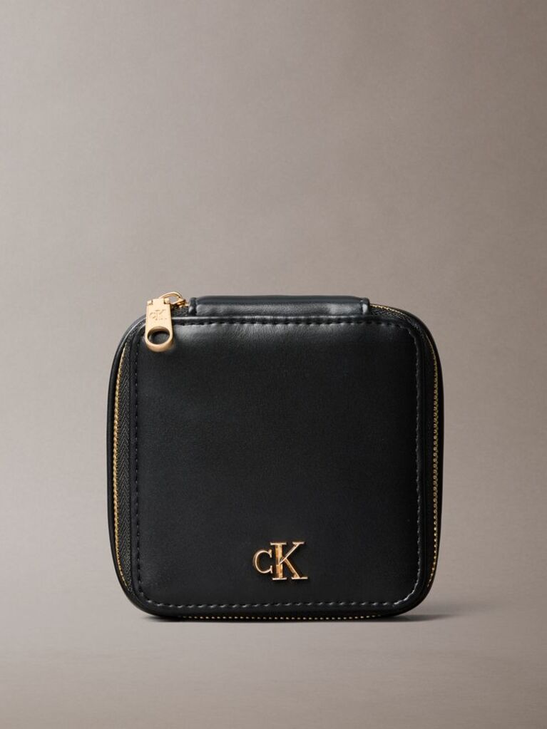 Black Monogram Hardware Jewellery Case  Women