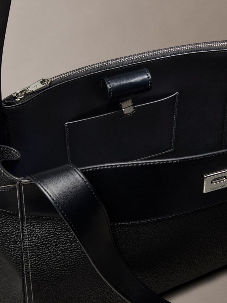Μαύρο Τσάντα Tote Με Signature Κούμπωμα Turn-Lock  Γυναίκα
