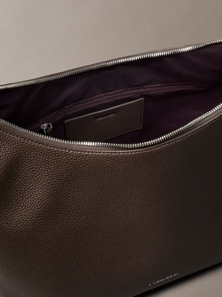 Brown Logo Strap Shoulder Bag  Women
