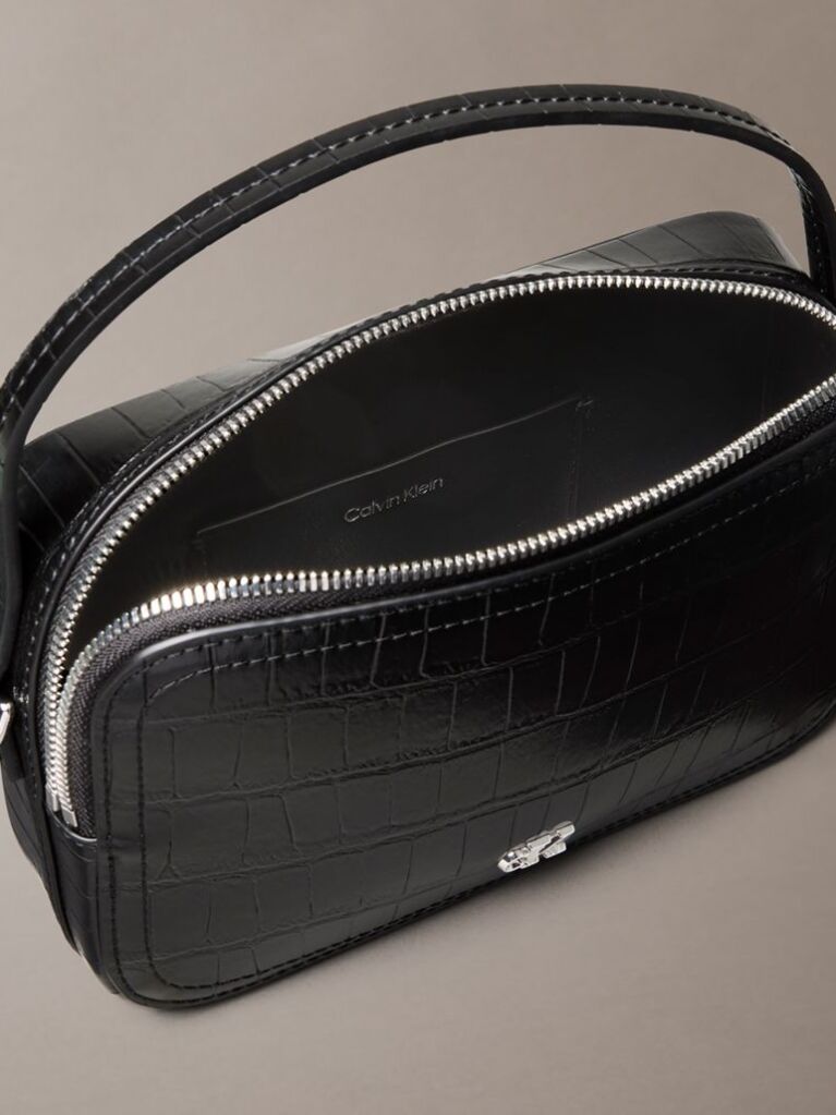 Black Monogram Crocodile Camera Bag  Women