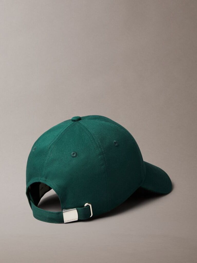 Green Twill Logo Cap  Men