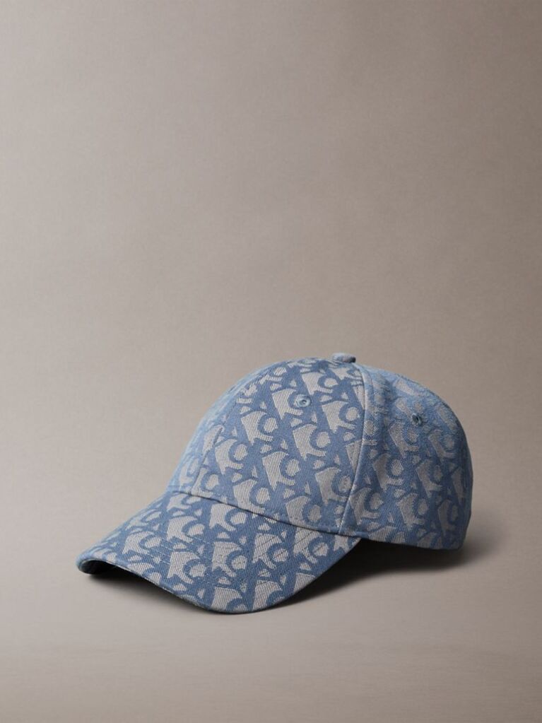 Multi Logo Jacquard Cap  Women