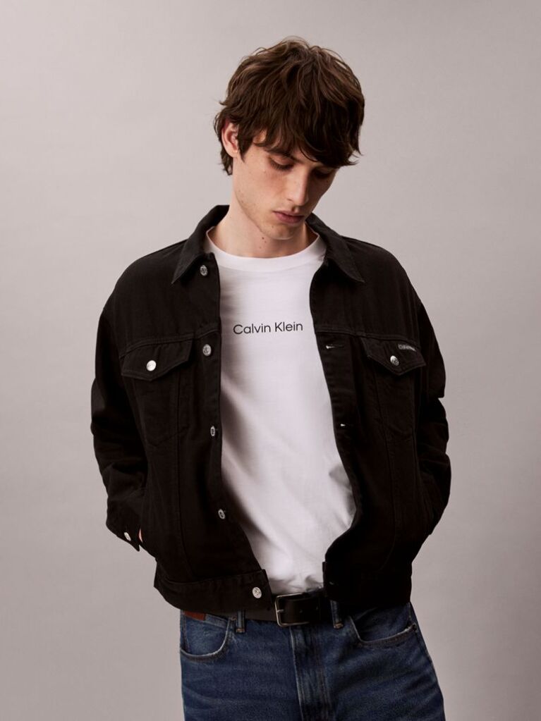 White Relaxed Long Sleeve T-shirt  Men