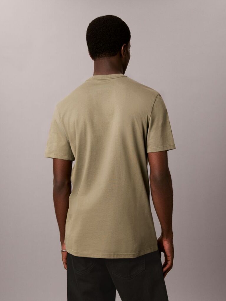 Green Graphic Logo T-shirt  Men