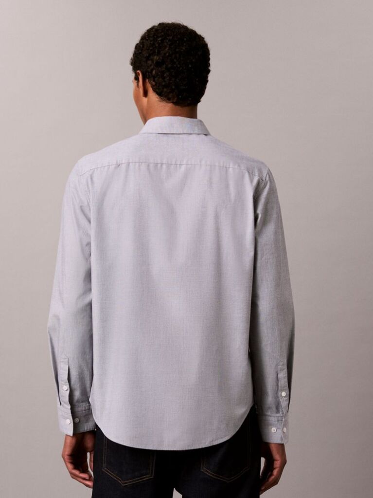 Blue Oxford Button-Down Shirt  Men
