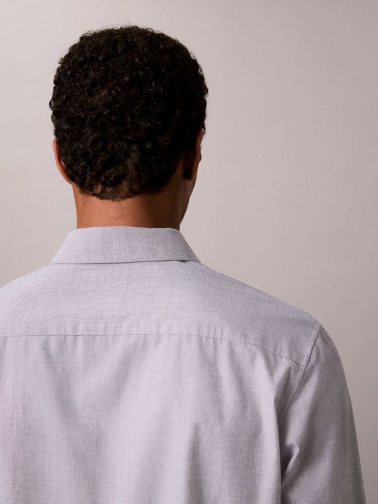 Blue Oxford Button-Down Shirt  Men