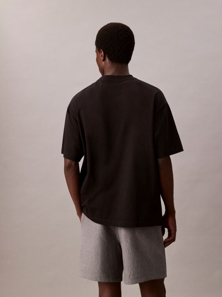 Μαύρο Κοντομάνικο T-Shirt  Άνδρας