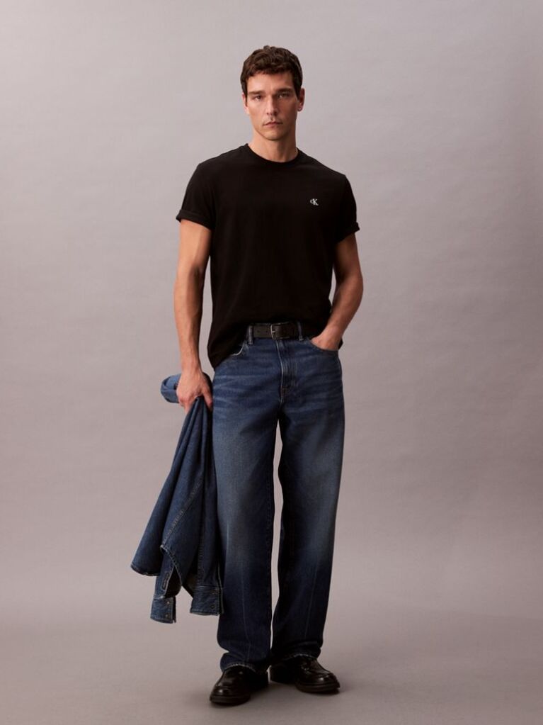 Black Monogram T-shirt  Men