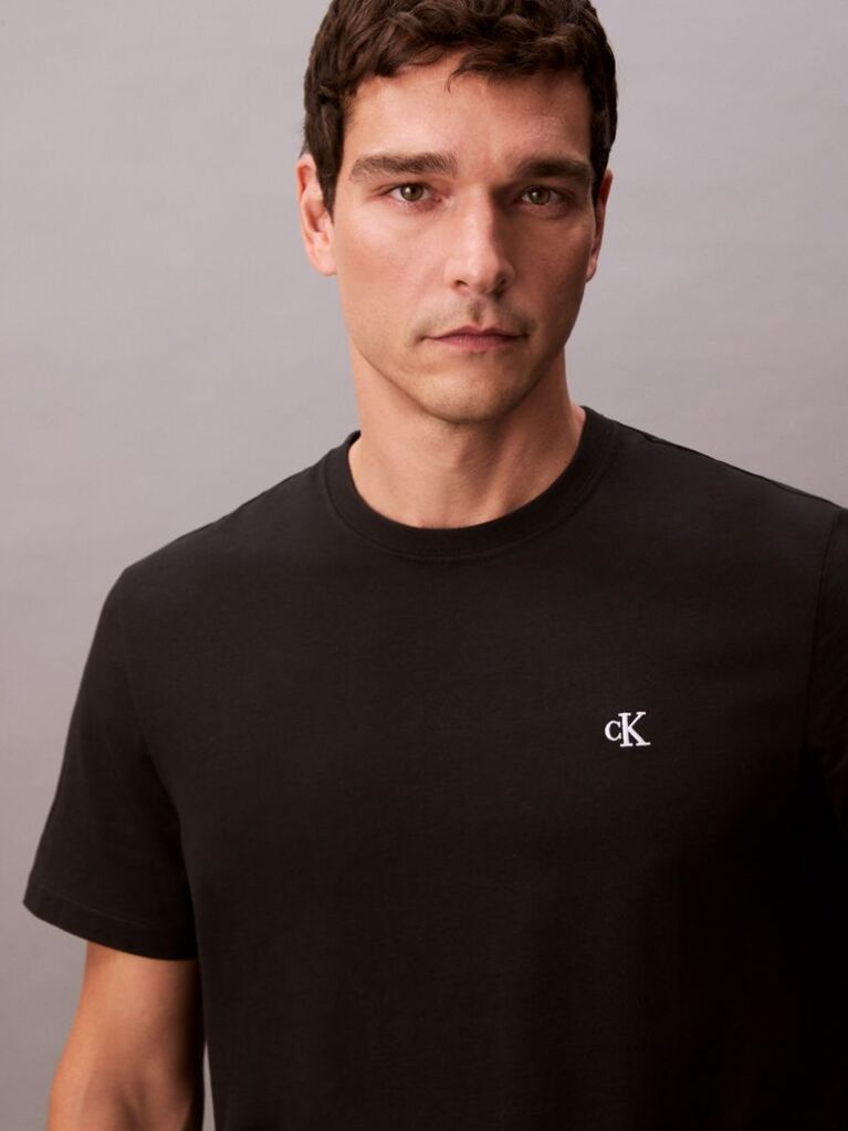 Black Monogram T-shirt  Men