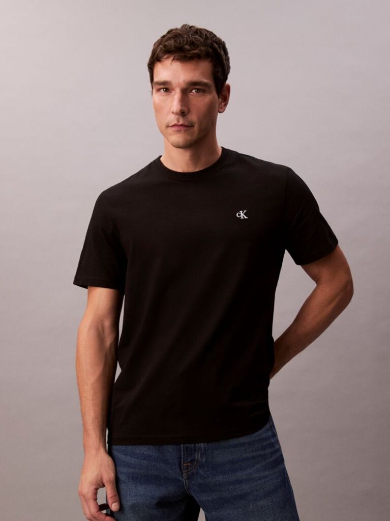 Black Monogram T-shirt  Men