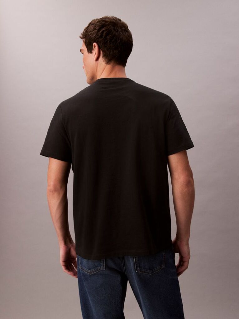 Black Monogram T-shirt  Men