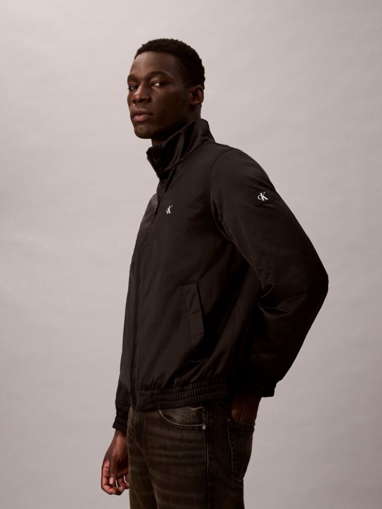 Black Padded Jacket  Men