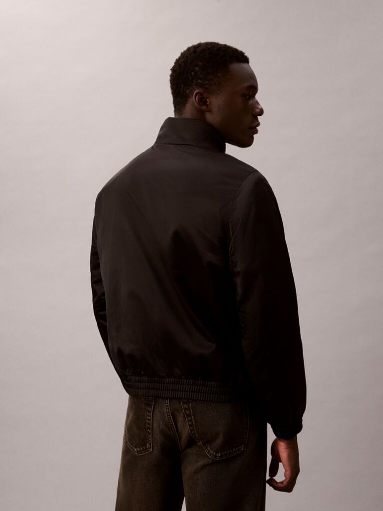 Black Padded Jacket  Men