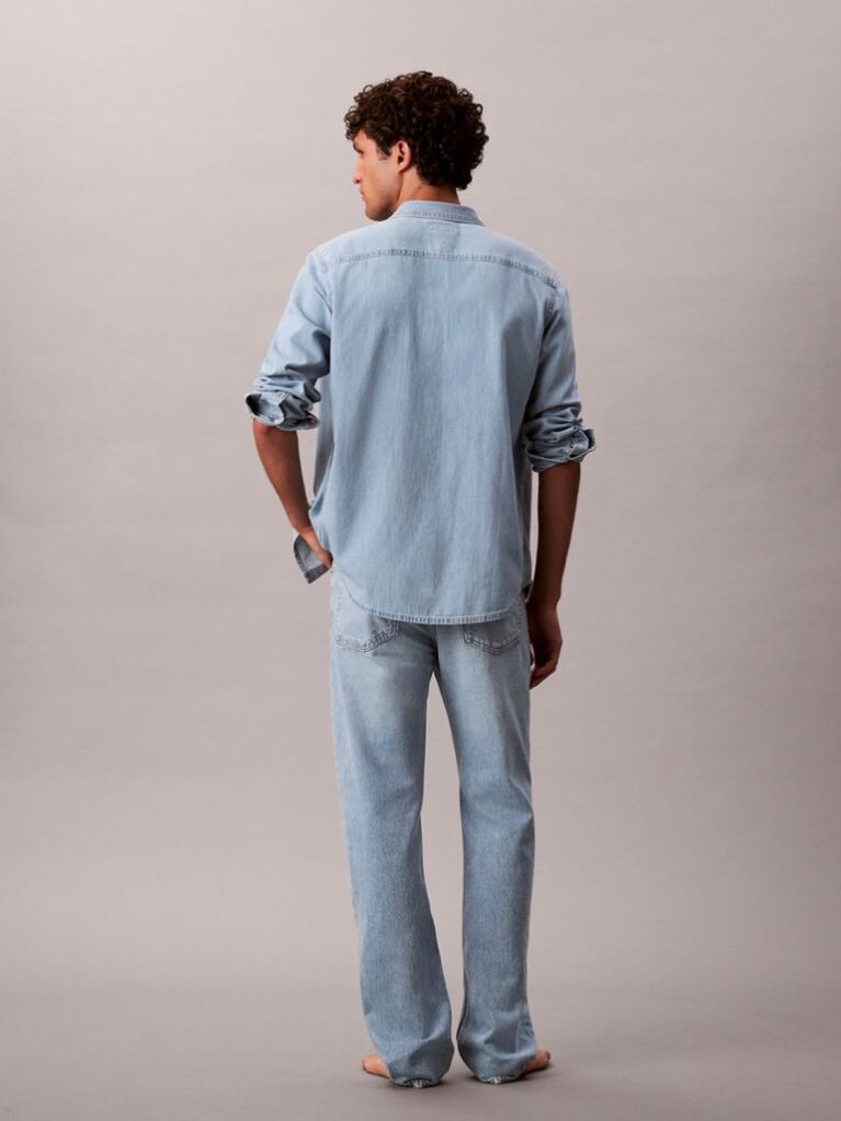 Denim Τζιν Σε Ίσια Γραμμή  Άνδρας